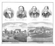 Hiram Ashbrook, Sarah, Noah Bush, Eliza Ann, Licking County 1875